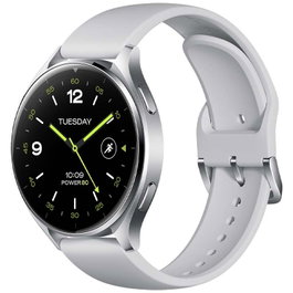 Xiaomi Watch 2 - Smartwatch con Google Wear OS, Pantalla AMOLED 1.43", GPS, Monitorización Frecuencia Cardíaca, 160+ Modos Deportivos, Resistente al Agua 5 ATM, Color Plata